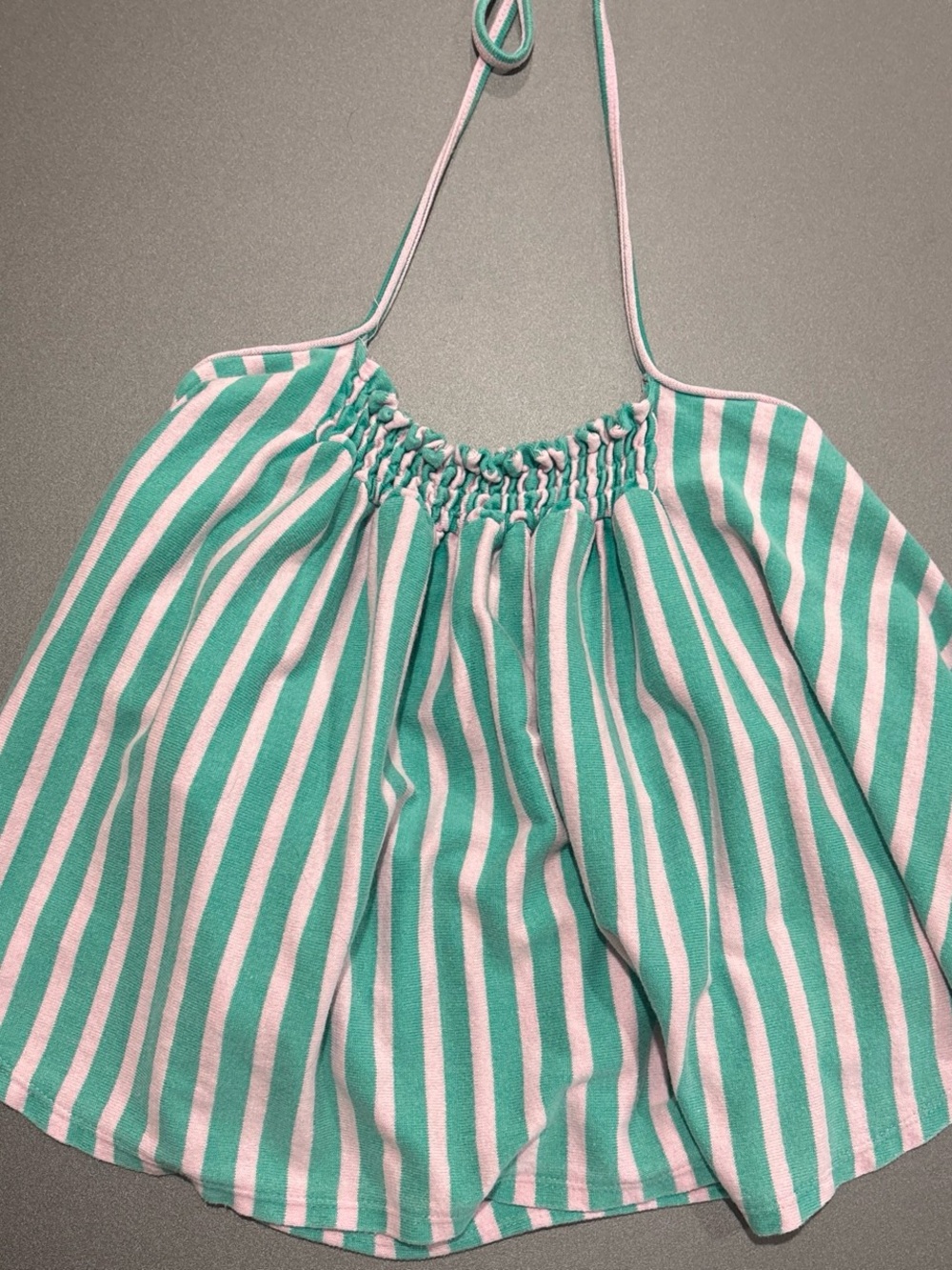 We The Free Green and Pink Halter